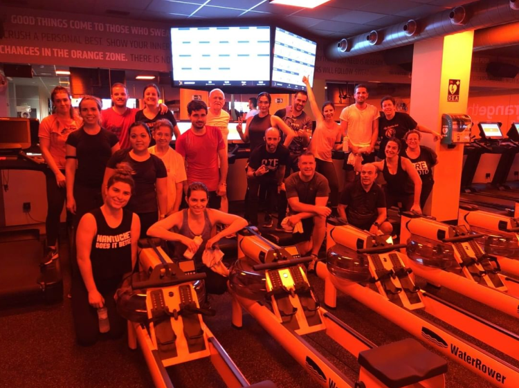 Indoor Group Workout - Orangetheory Fitness - The Barcelona Edit